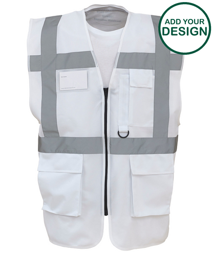Multifunctional executive hi-vis waistcoat (HVW801)