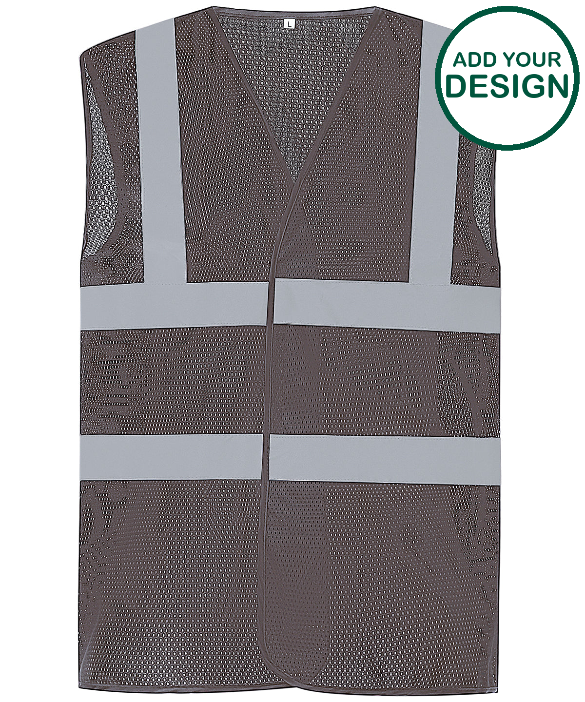 Top cool open mesh 2-band-and-braces waistcoat (HVW120)