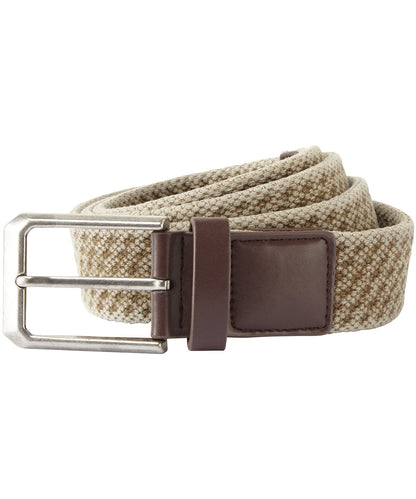 Men's vintage wash canvas belt