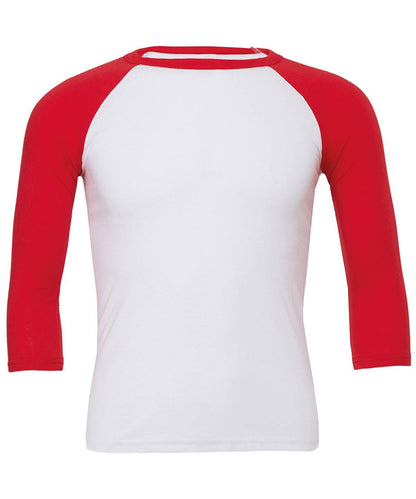 Bella Canvas Unisex Triblend Crew Neck T-Shirts 2-Pack - Red & Emerald, Super Soft Short Sleeve Tees