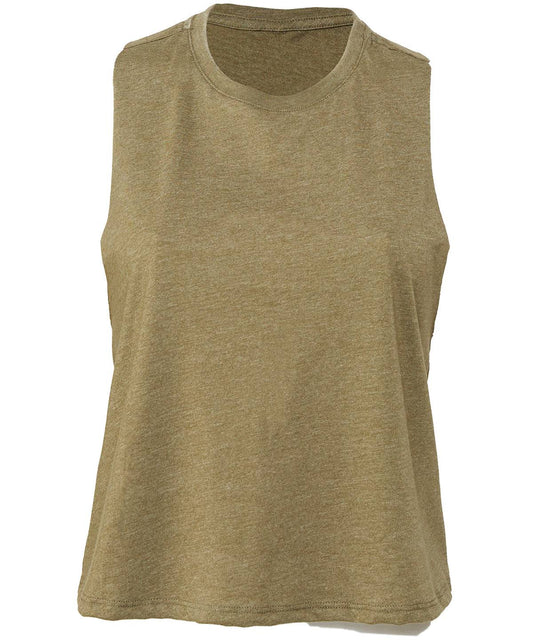 Women's racerback cropped tank