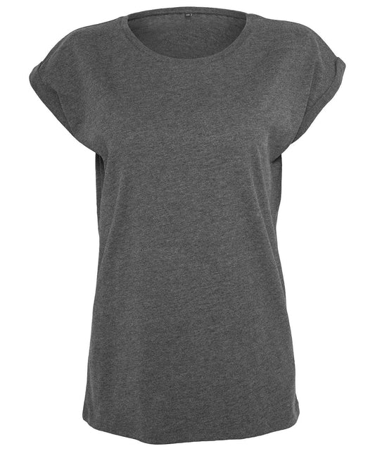 Women's extended shoulder tee