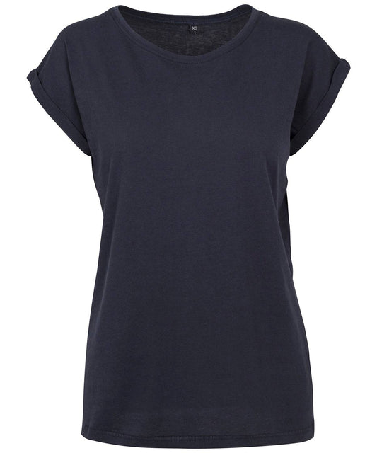 Women's extended shoulder tee