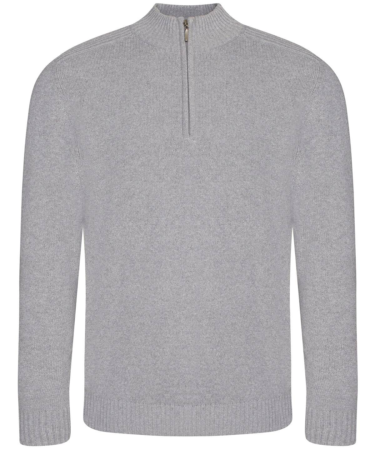 Wakhan ¼ regen zip knit sweater