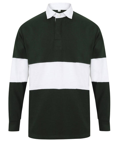 Panelled rugby shirt