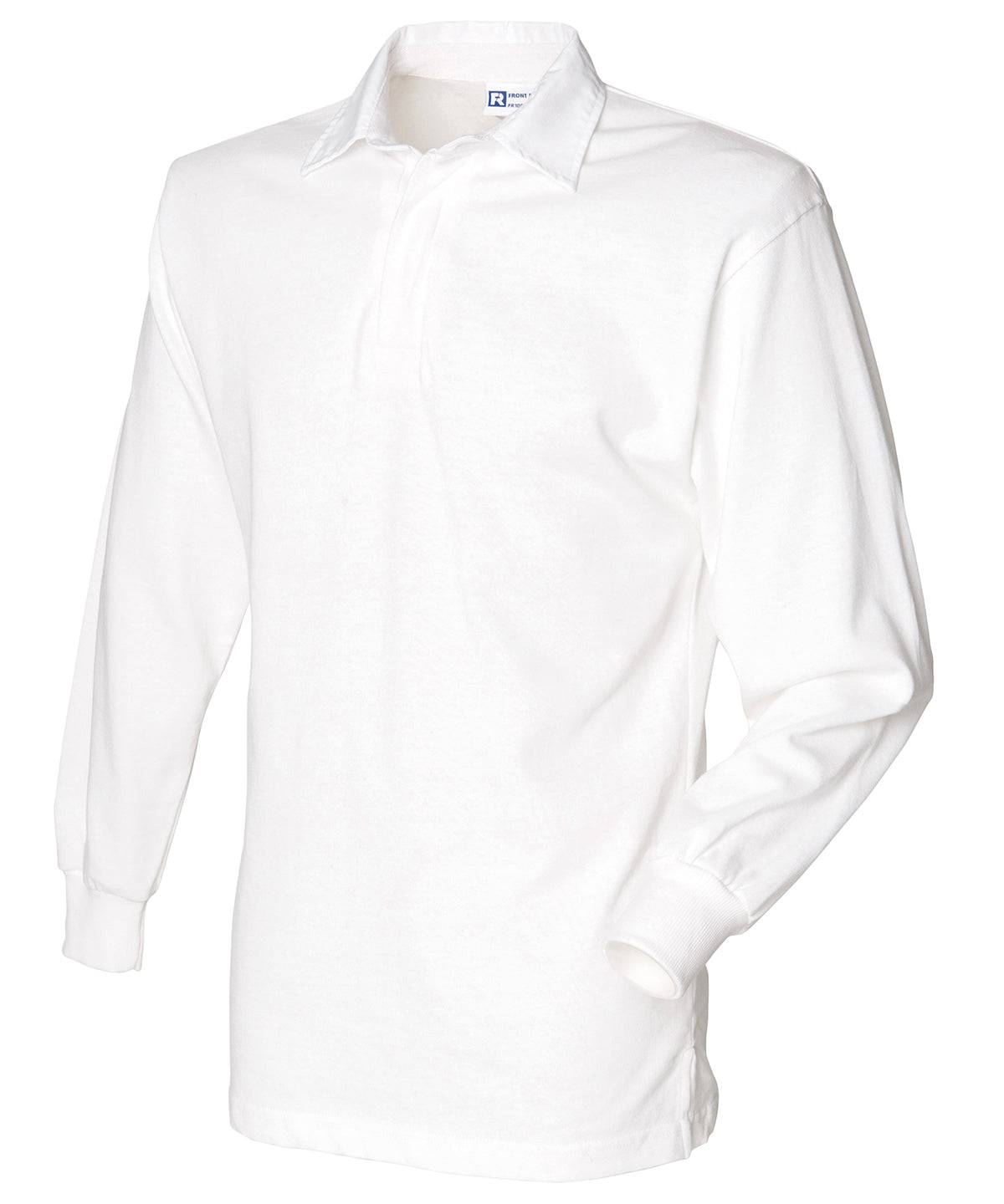 Long sleeve plain rugby shirt