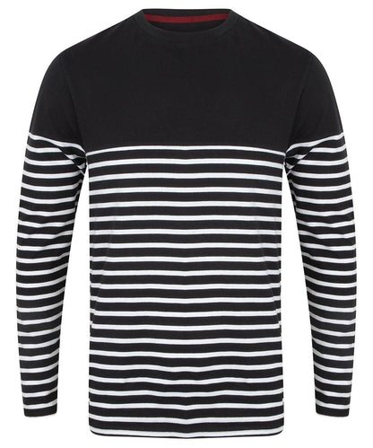 Long sleeve Breton striped T