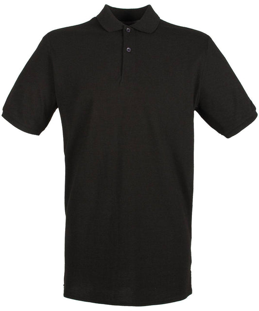 Micro-fine piqué polo shirt