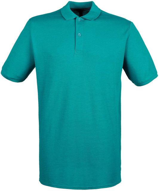 Micro-fine piqué polo shirt