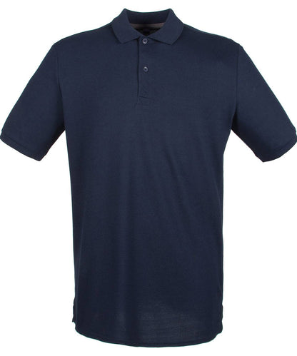 Micro-fine piqué polo shirt