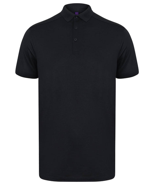 Stretch polo shirt with wicking finish (slim fit)