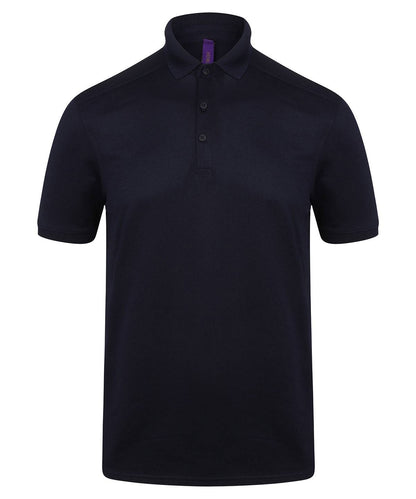 Stretch polo shirt with wicking finish (slim fit)