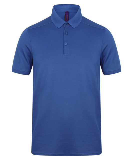 Stretch polo shirt with wicking finish (slim fit)