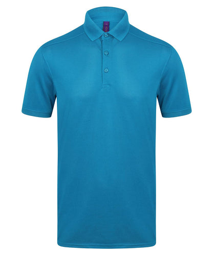 Stretch polo shirt with wicking finish (slim fit)