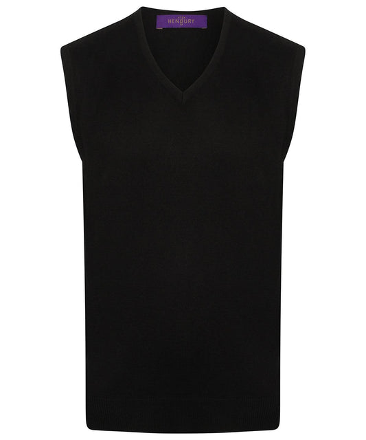 Sleeveless v-neck jumper