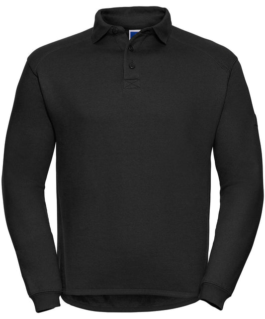 Heavy-duty collar sweatshirt