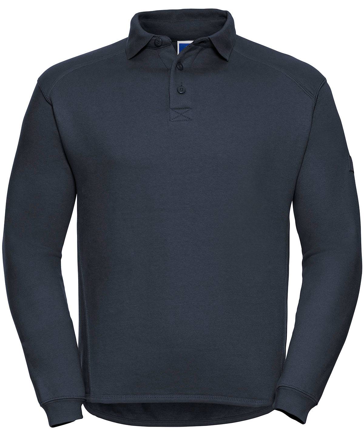 Heavy-duty collar sweatshirt