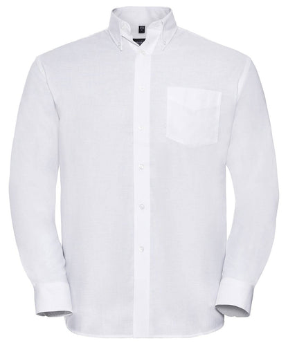 Long sleeve easycare Oxford shirt