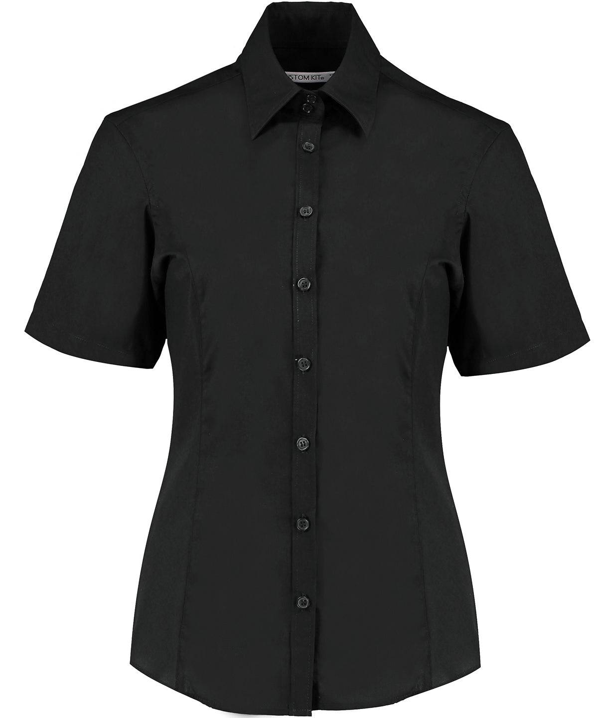 Business blouse short-sleeved (tailored fit)