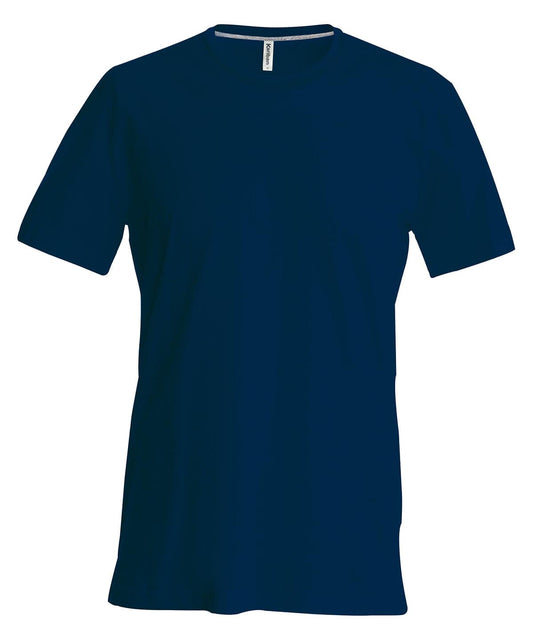 Short-sleeved crew neck T-shirt