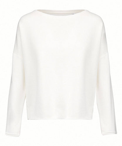Ladies' oversized sweatshirt