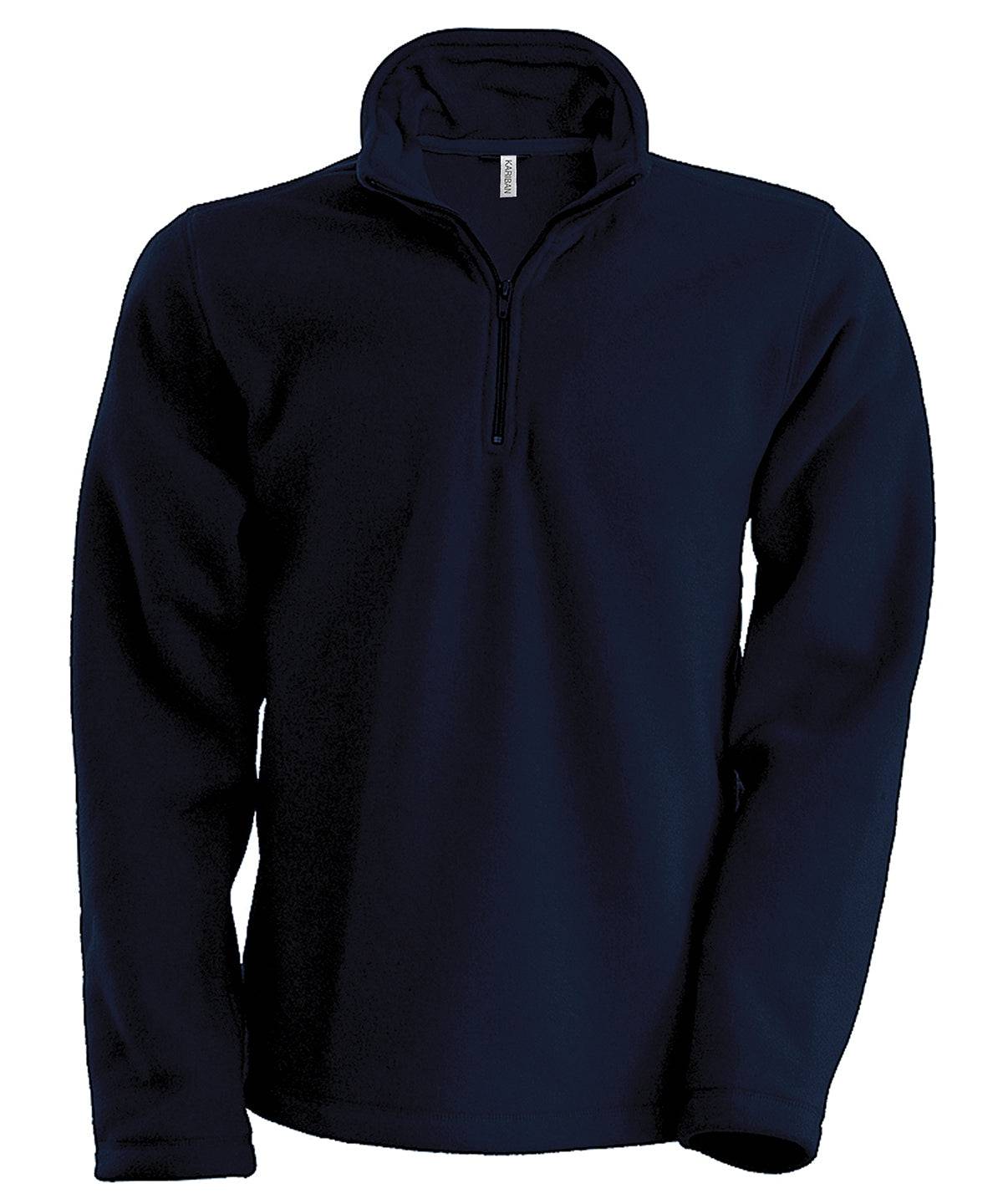 Enzo zip neck microfleece jacket