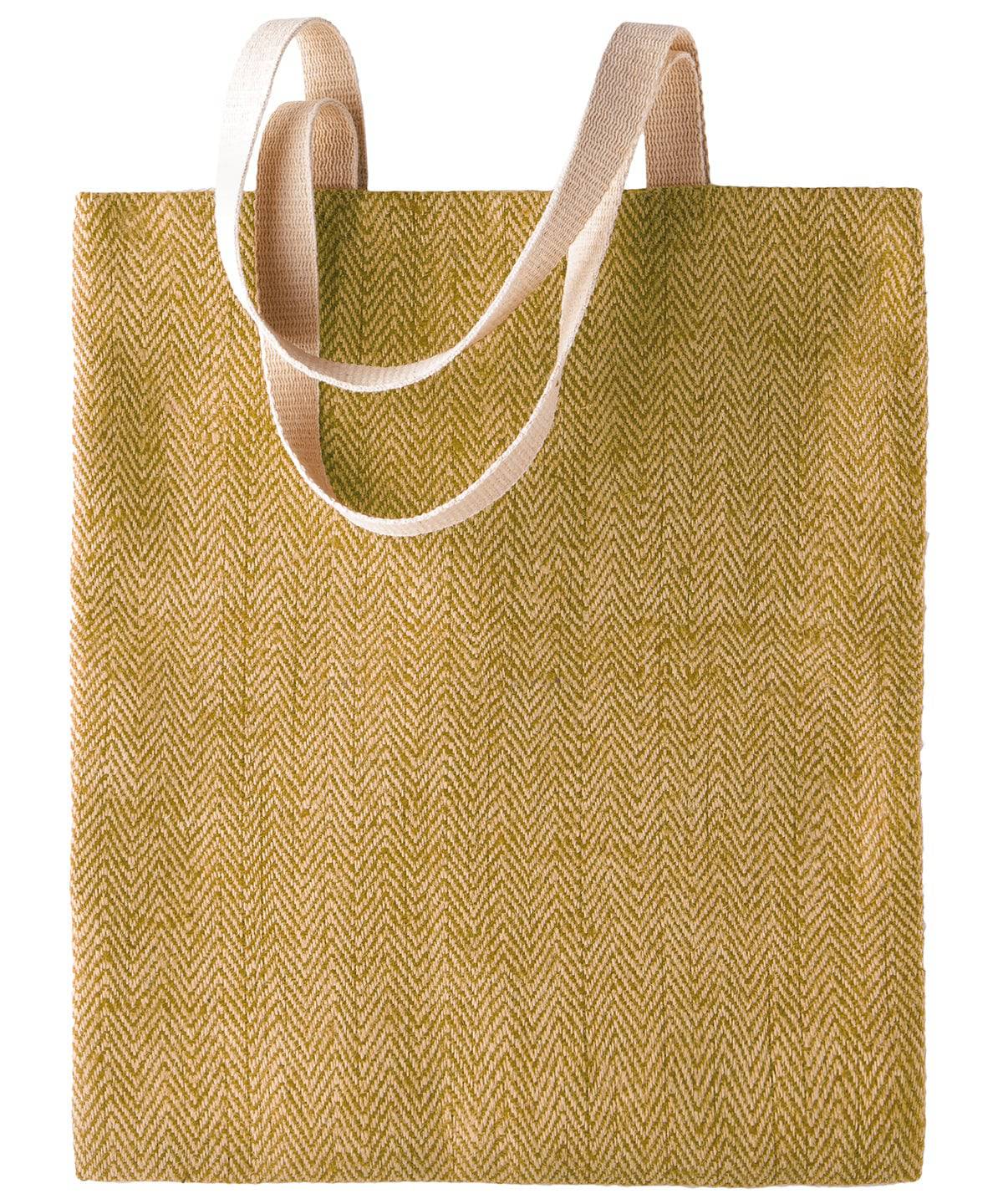 100% natural yarn dyed jute bag