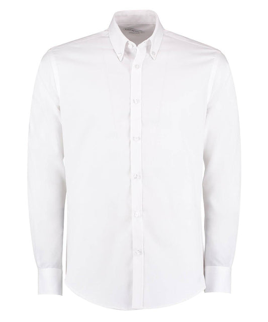 Slim fit non-iron Oxford twill shirt long-sleeved (slim fit)