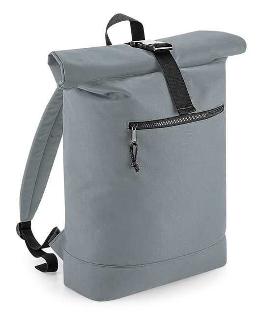 Recycled rolled-top backpack