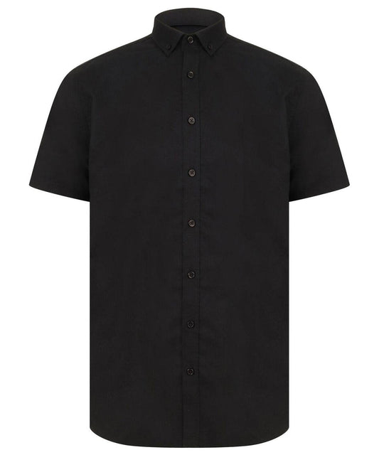 Modern short sleeve Oxford shirt