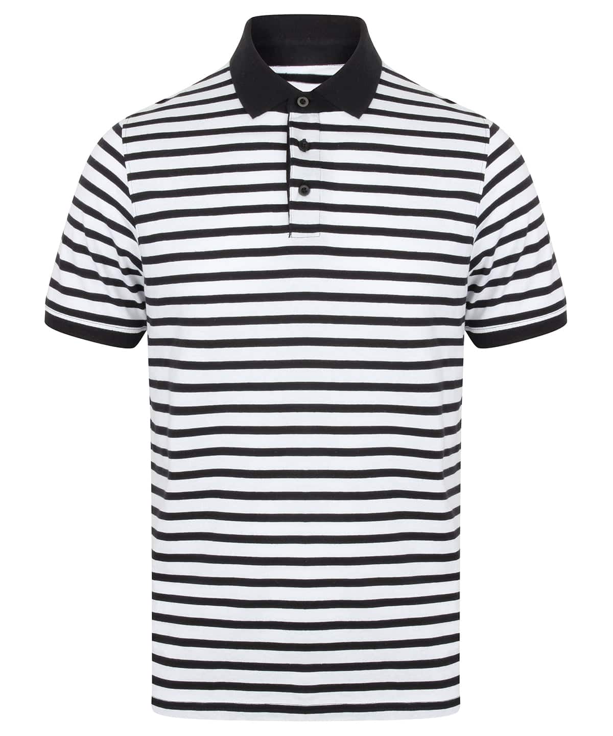 Striped Jersey polo shirt