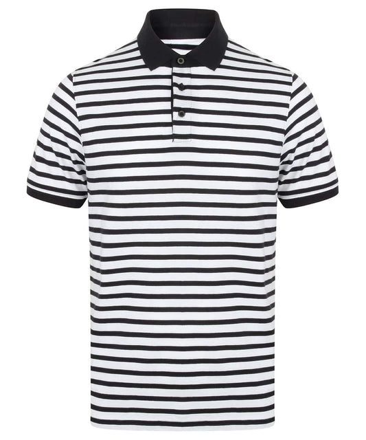 Striped Jersey polo shirt