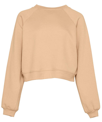 Women's raglan pullover fleece