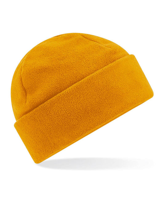 Recycled fleece cuffed beanie