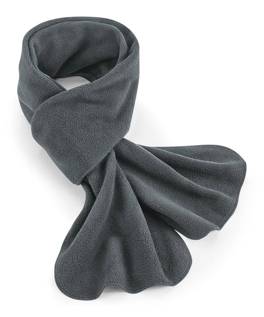 Recycled fleece scarf