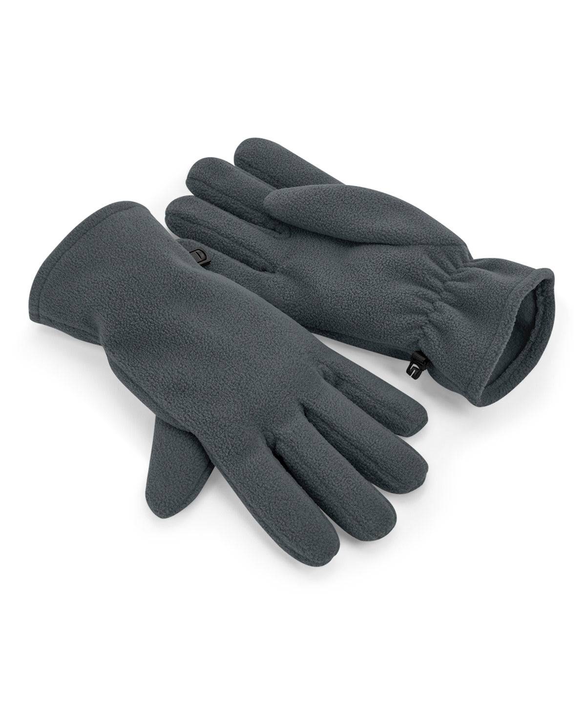 Recycled fleece gloves