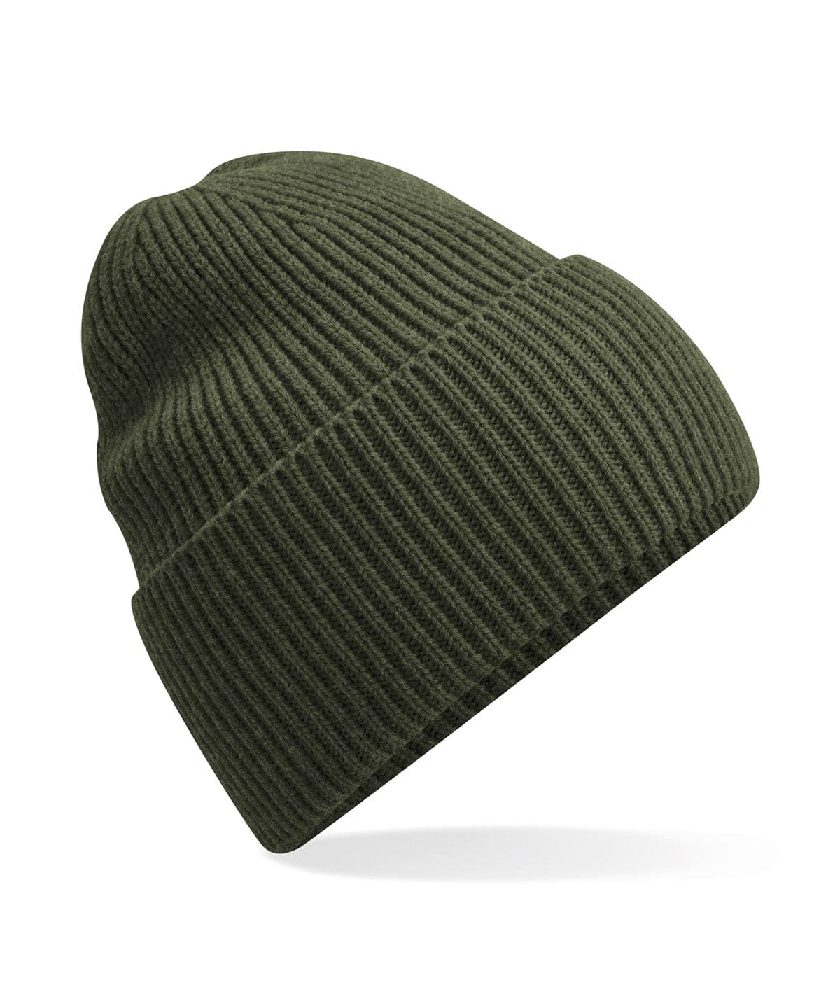 Oversized cuffed beanie