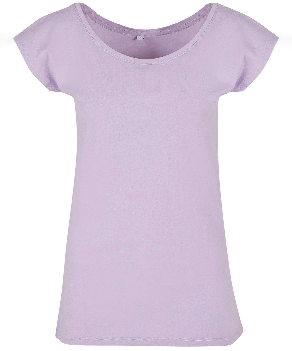 Women's wide neck tee