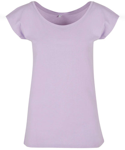 Women's wide neck tee