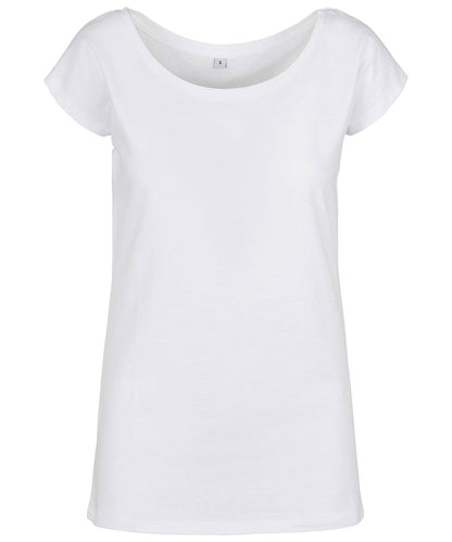 Women's wide neck tee
