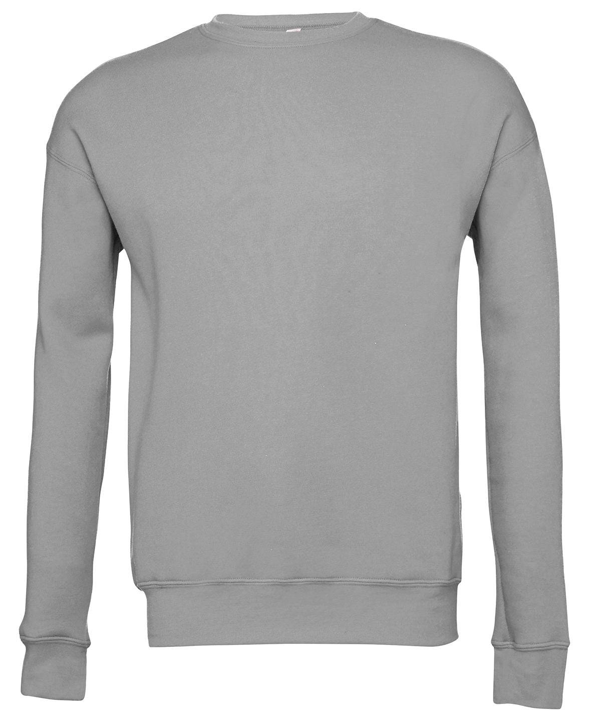 Unisex drop shoulder fleece