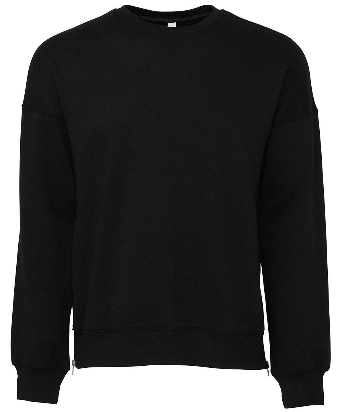 Unisex drop shoulder fleece