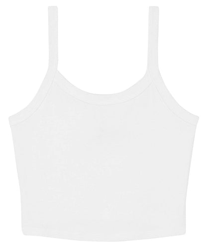 Women’s micro rib spaghetti strap tank