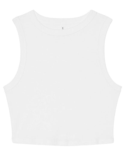 Women’s micro rib muscle crop tank