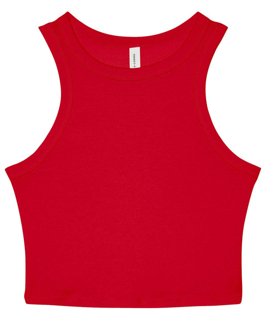 Women’s micro rib racer tank