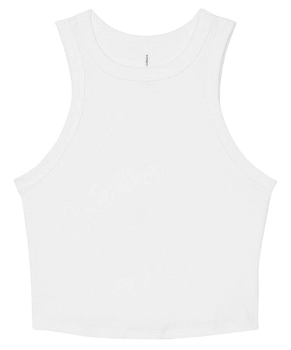 Women’s micro rib racer tank