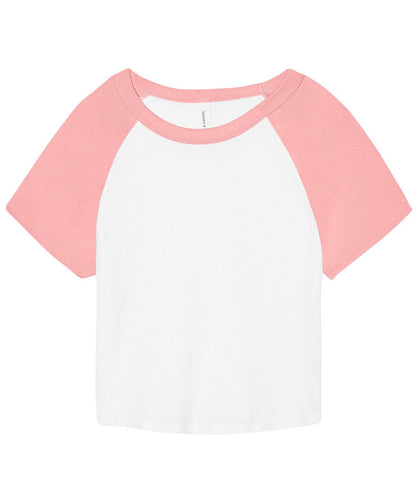 Women’s micro rib raglan baby t-shirt