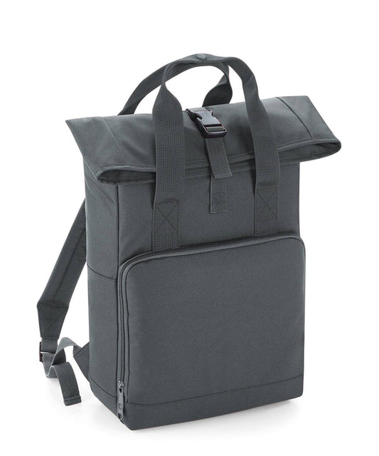 Twin handle roll-top backpack