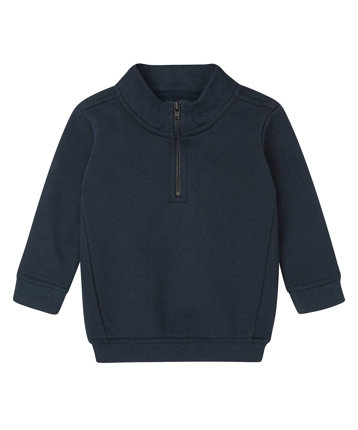 Baby ¼-zip sweatshirt