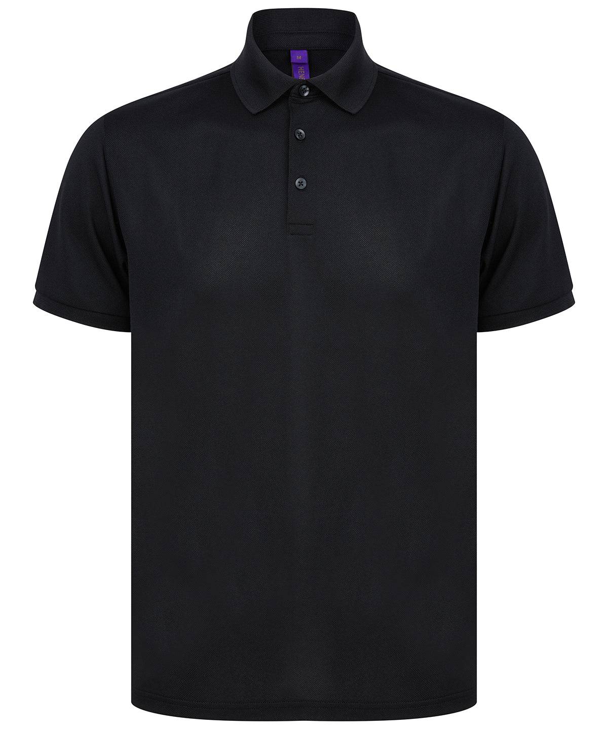 Recycled polyester polo shirt